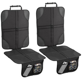 BOJA Cubre Asientos para Auto, 2 Pieza Cubreasientos para Auto con Bolsillo de Malla, Protector de Asientos, Forros para Asientos de Carro para Camioneta, Sedán y SUV (2 Pieza)