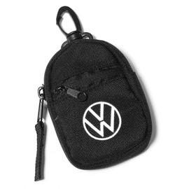 Volkswagen 000087010CP Key Pocket RFID Protection Vehicle Key Black with White VW Logo