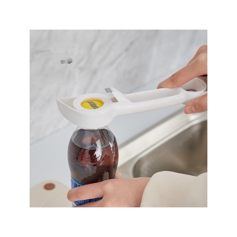 ZONADA 4xPlastic Household Bear Bottle Opener - Multi-Functional Tool for