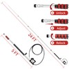24 FT Telescoping Pressure Washer Wand - Turbo Nozzle Attachment