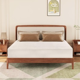 MLILY Mattress Protector Full Size, Smooth Soft Waterproof Mattress Cover, Breathable & Machine Washable, Fitted with Various Mattress Sizes