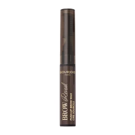 Bourjois Brow Reveal Push-Up Eyebrow Wax 04 Black Brown Long Hold for Fuller and Sculpted Eyebrows Soft Texture 3 in 1 Applicator Lamination Effect 24 Hours Hold