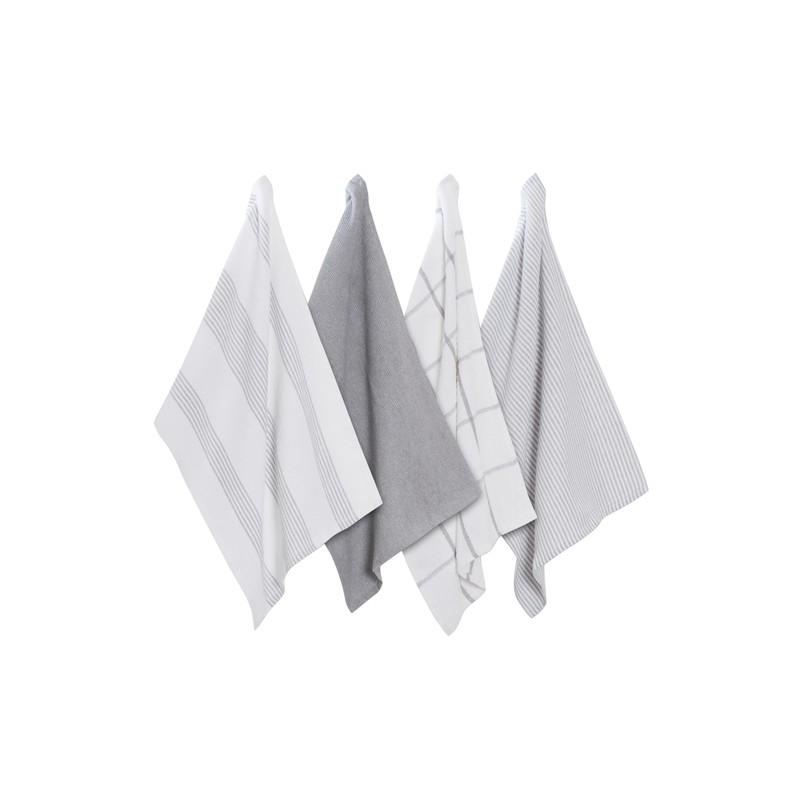 Olivia Rocco 4 Pack Tea Towel Kitchen Tea Towels Cotton