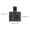 sourcing map Microphone Stand Adapter M8 Female to M6 Male