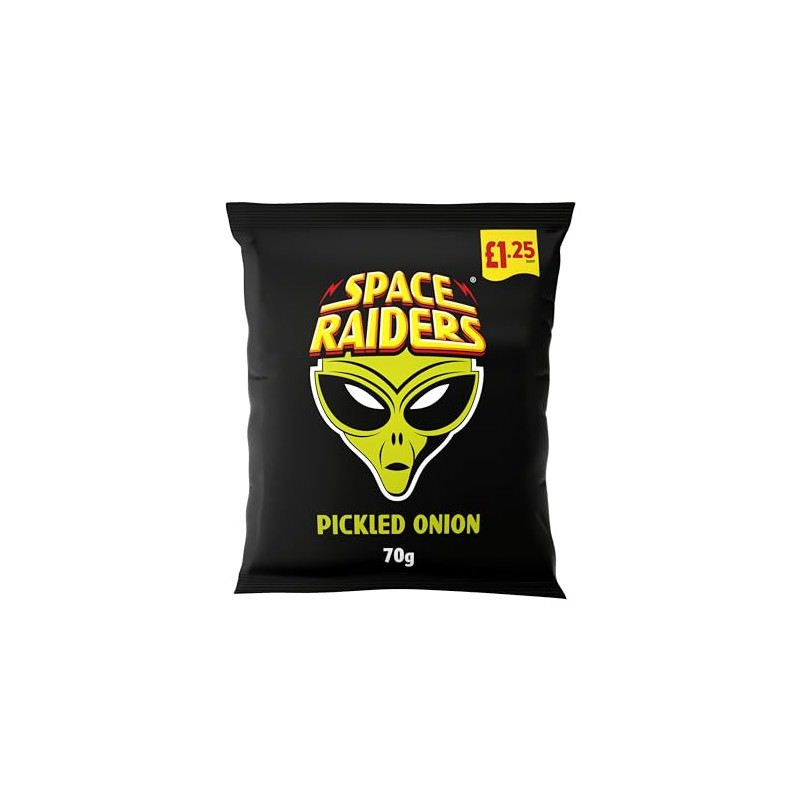 Space Raiders Pickled Onion 20 x 70g PMP