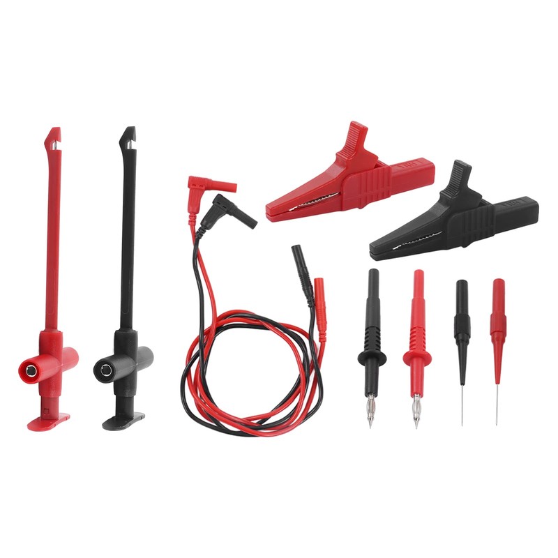 Premium Multimeter Test Leads Kit, Automotive Diagnostics, Accurate Measurements with