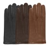 isotoner Women's Leather Gloves, brown
