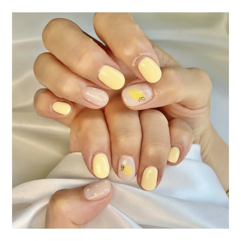 Dara Beauty June 2025 Art of the MonthLemon Nail❣ -