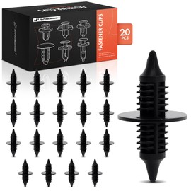 A-Premium 20 PCS Radiator Grille Car Retainer Fastener Push Pin Clips Compatible with GM S-10 S-15 Pick-Ups 1991-2024