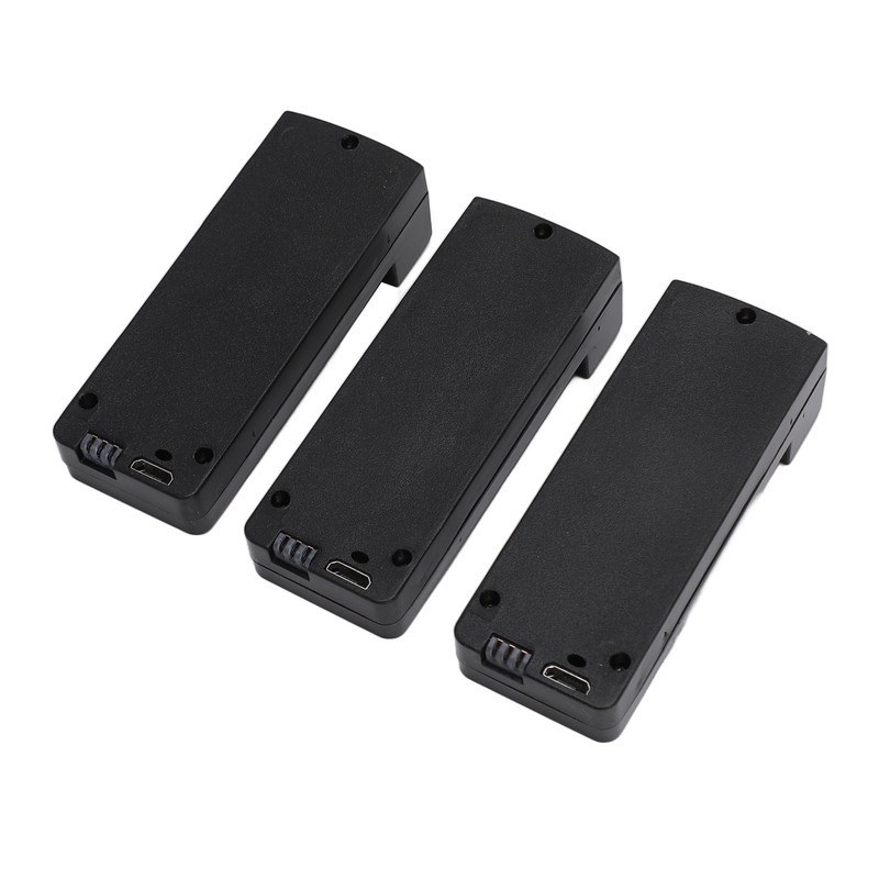 3Pcs Lithium Battery for RC Quadcopter 1800mAh 3.7V Small Light