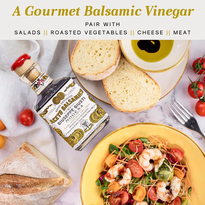 Giusti Balsamic Vinegar of Modena IGP – 2 Gold Medals