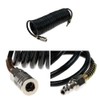 Air Hose,25ft Air Compressor Hose with Bend Restrictor,PE Recoil Air