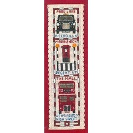 Streets of London Bookmark - Cross Stitch Kit