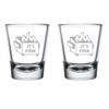 MIP Set of 2 Shot Glasses 1.75oz Shot Glass Gift