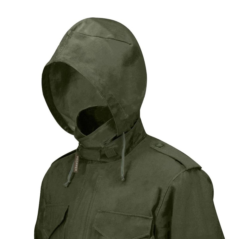 Propper Men's M65 Field Coat, Olive, Large Regular