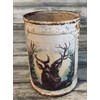 Repurposed Can for pens & pencils makeup brush holder or