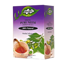 Dalgety Pure Neem Herbal Infusion 40g Cartons 100% Natural, Caffeine Free Tea; Delicious and Packed with Unique Health Benefits (18 Count (Pack of 6))