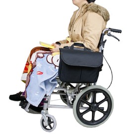 Travel Tote for Carrying Accessories on Wheelchair Rolling Walkers Transport Chairs Disabled Medicals Mobility Aid Pouch