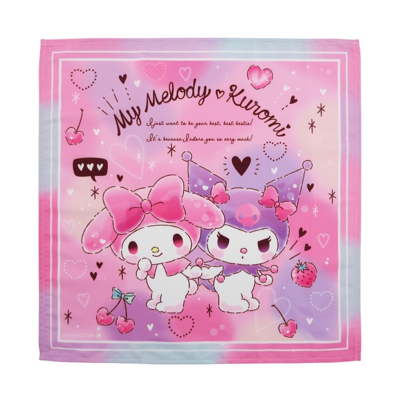 Salonge My Melody & Kuromi 43601 Napkin Set of 3