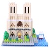Kawada NBH_093 Nanoblock Notre Dame Cathedral Building Kit
