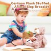 LYPPUL Capybara Snap Bracelet, Capybara Plush Toy, Capybara Cuddly Toy