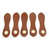 5 Set Leather Snap Buckles Soft Wearable DIY Sewing Leather