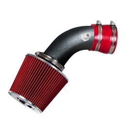 RSG MATT BLACK PIPE with RED Short Ram Intake Kit with Filter For 04-08 Pacifica 3.5L 3.8L 4.0L