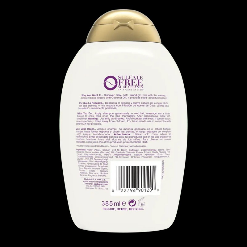 OGX Beauty Extra Strength Damage Remedy and Coconut Miracle Oil
