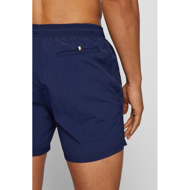 BOSS, Men's Octopus Swim Shorts, Navy 413