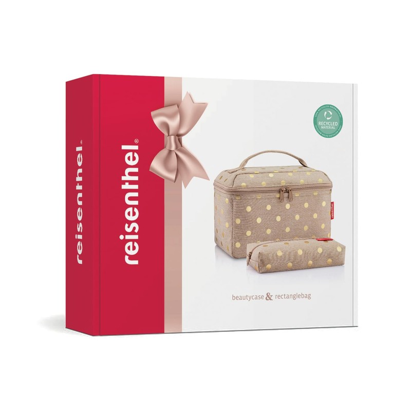reisenthel Beautycase Set Metallic Dots Coffee – Our Gift Set