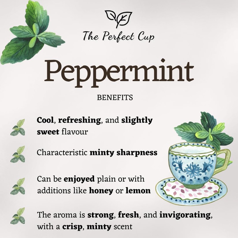 Peppermint Loose Leaf Herbal Tea (250g, Peppermint)