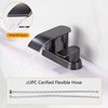 Waterfall Bathroom Sink Faucet 4 Inch Faucet 2 Handle Lead-Free