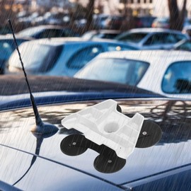 Base Mini Car Roof Mounting Kit for Mini Internet Satellite, Magnetic Stainless Steel Bracket with Screw and Nut