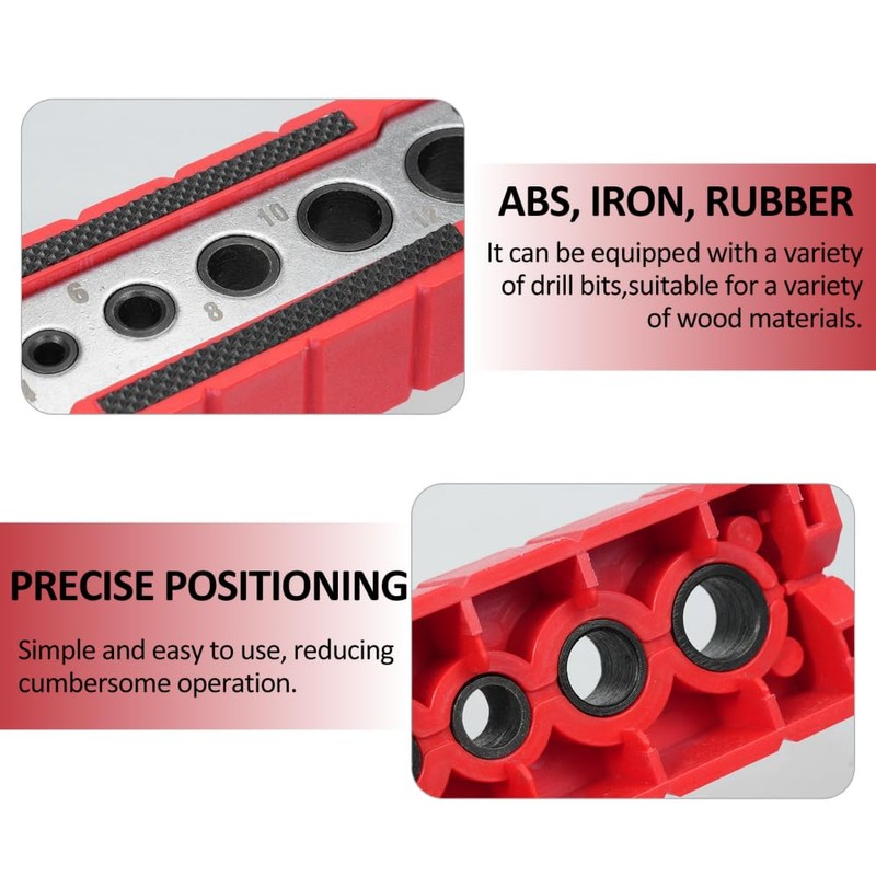 Drill Guide for Carpentry Pocket Hole Drill Bit Guide Wood