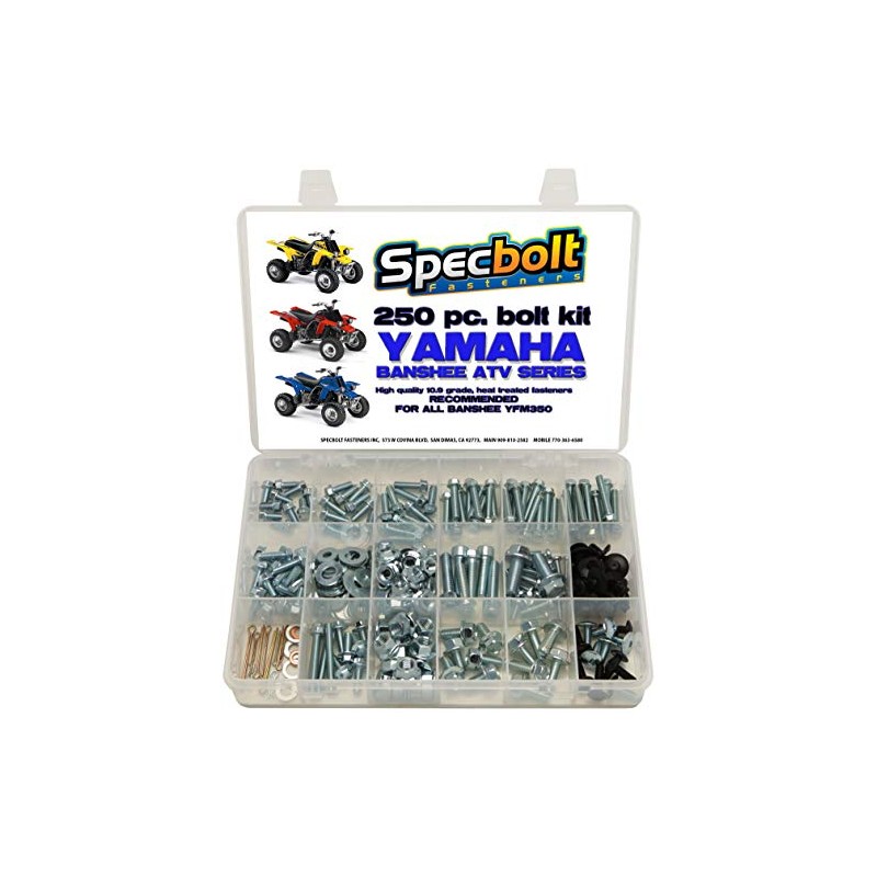 Specbolt Fasteners Bolt Kit: Yamaha - Banshee YFM350 Model Series