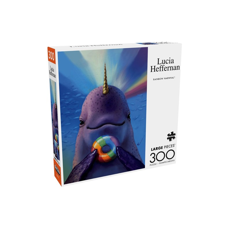 Buffalo Games - Lucia Heffernan - Rainbow Narwhal - 300