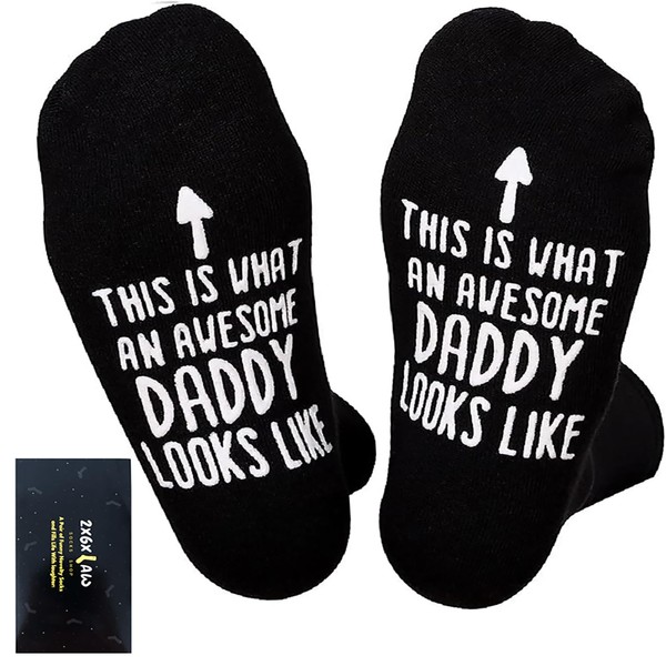 ZXGXLAW Funny Socks Best Ever Dad Birthday Christmas Gifts Idea