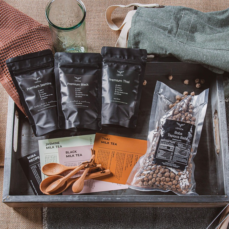 Premium Boba Tea Kit by Locca | Makes up to
