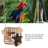Bird Foraging Wall Toy Safety Parrot Woven Hanging Mat Climbing