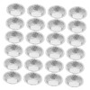 Gatuida 200Pcs Egg Tart Molds Round Foil Trays Baking Cups