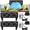 Tujoe 2 Pcs Aquarium Chillers Fan 3 Head Adjustable Fish