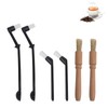 6 Brush Espresso Brush Set, Coffee Brush Set, Professional Coffee