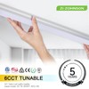 Zi-ZOHNSON 6 Pack 6CCT Tunable 4FT led Shop Lights for