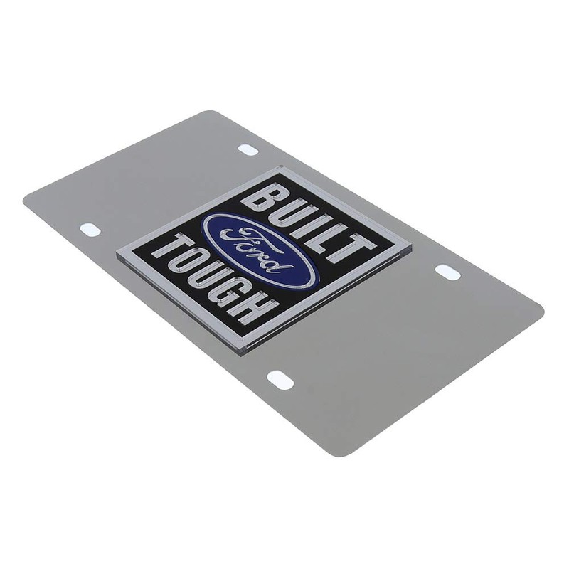 Eurosport Daytona- Compatible with -, Stainless Steel License Plate- Built