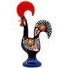 Galos 4 Inch Good Luck Portuguese Rooster Barcelos Metallic Figurine