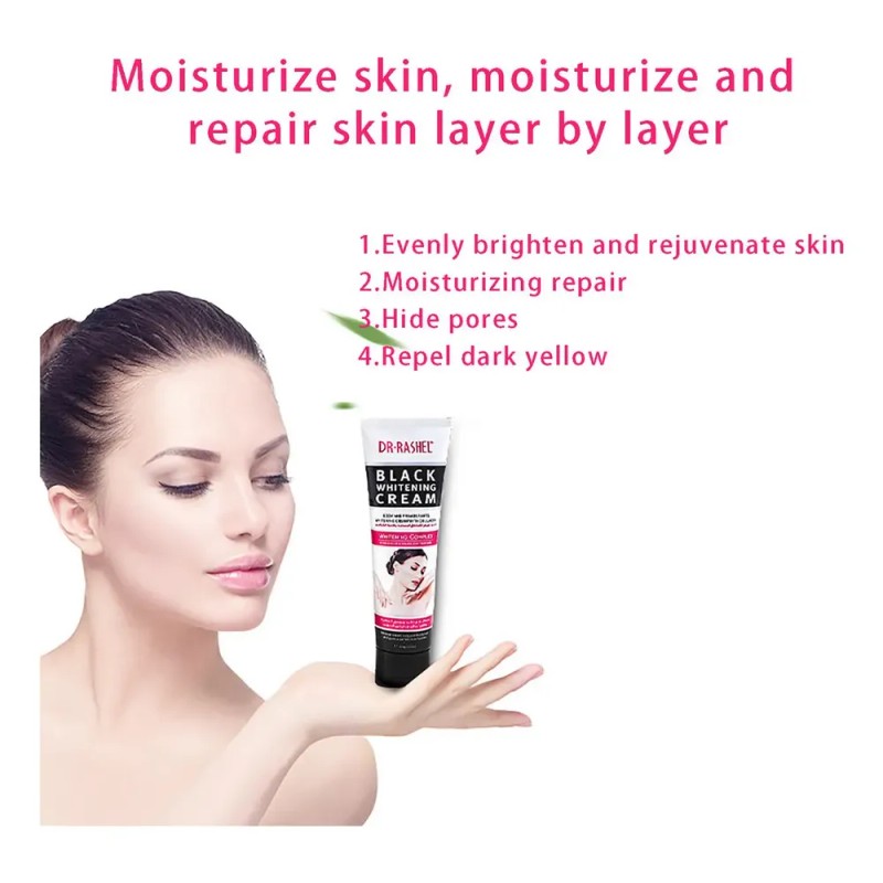 Crema Reparadora De Manchas Oscuras Para Cuello Y Rodillas,