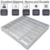 MASSLUNT Galvanized Steel Drain Grate 10x10 in, B-Class 28100 lbs
