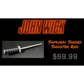 Stern Pinball John Wick Samurai Sword Shooter Rod Stern Pinball plunger