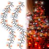 Tujoe 25ft 500 LED Cluster Lights for Christmas Tree Christmas