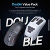 ULTRAEQUIP 2-Pack Universal Mouse Grip Tape, Ultra-Thin 0.5mm, Pre-Cut Self-Adhesive